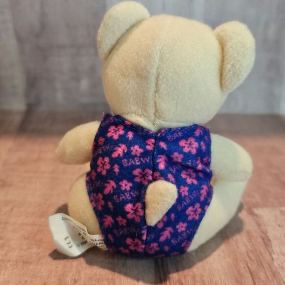 Build A Bear Mini 4 Inch Bears Peace Velvet Cuddly Teddy BAB - Picture 4 of 12